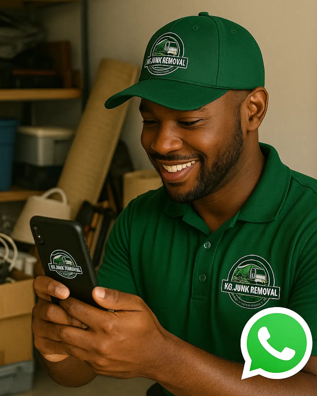 junk removal made easy send photo